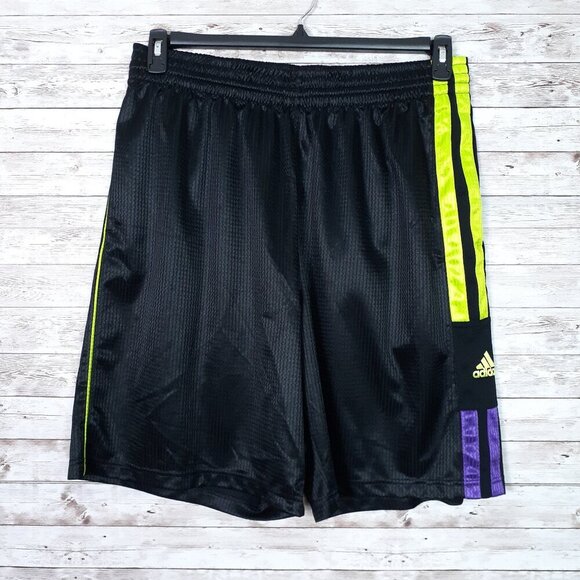 adidas Other - Adidas Climalite Mens Athletic Shorts XL Pull On Drawstring Pockets Black 895